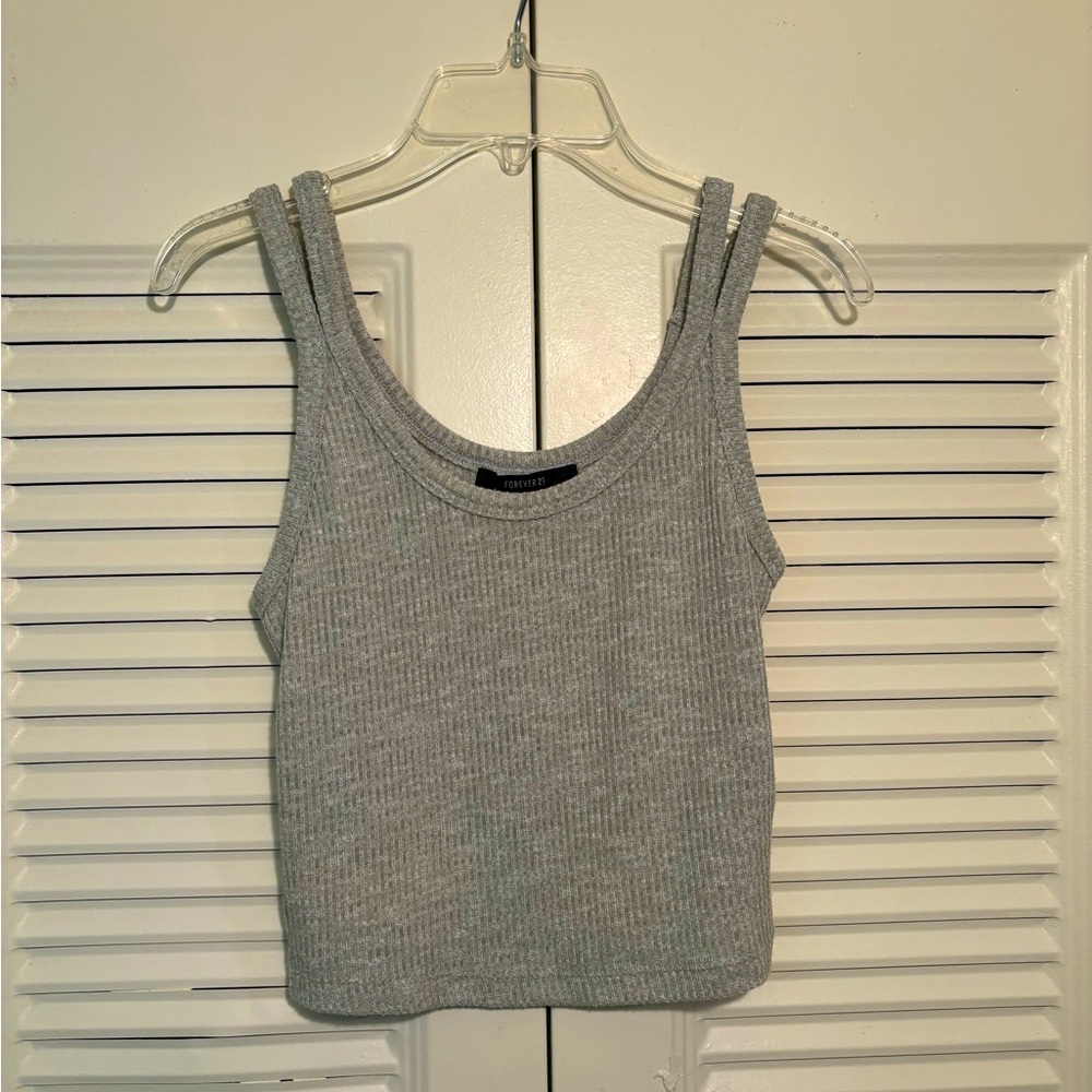 F21 Ribbed Tank Top